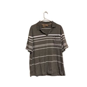 Lada Extra Large (XL) Polo Grey and White
